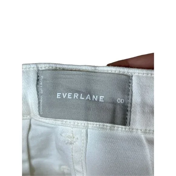 Everlane The‎ Straight Leg Cropped Jeans Size 00 NWT - Picture 9 of 9